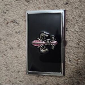 Fleur De Lis Card Holder